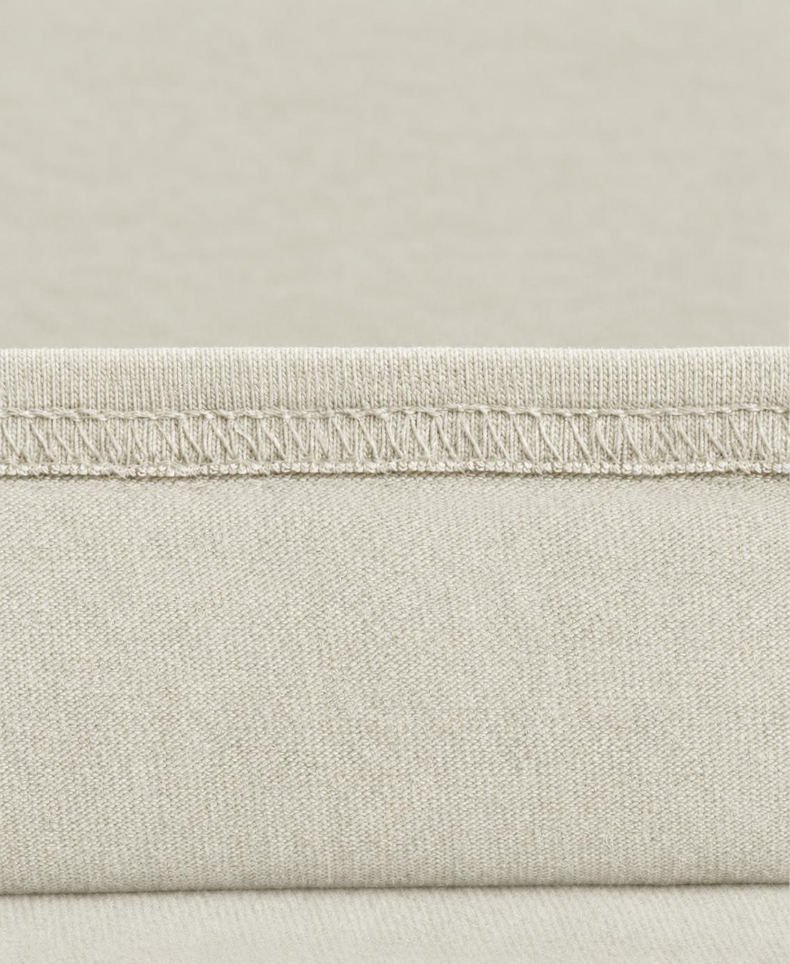 300 GSM 'Ecru' Slim Fit T-Shirt