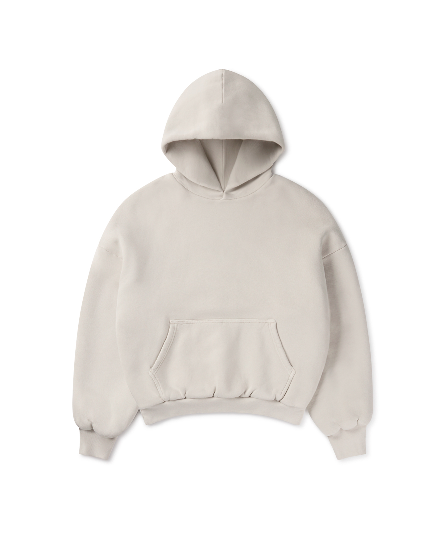 1000 GSM 'Ecru' Double Hoodie – Velour Garments