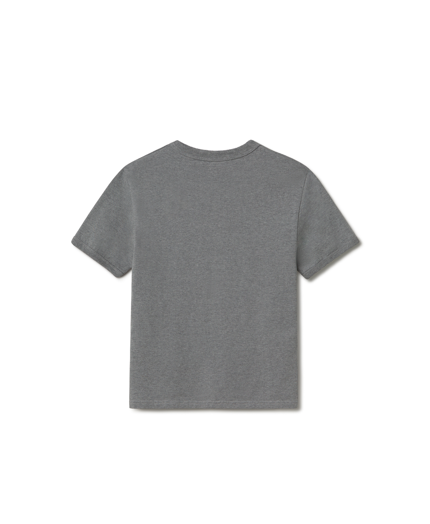 300 GSM 'Ash Gray' Slim Fit T-Shirt