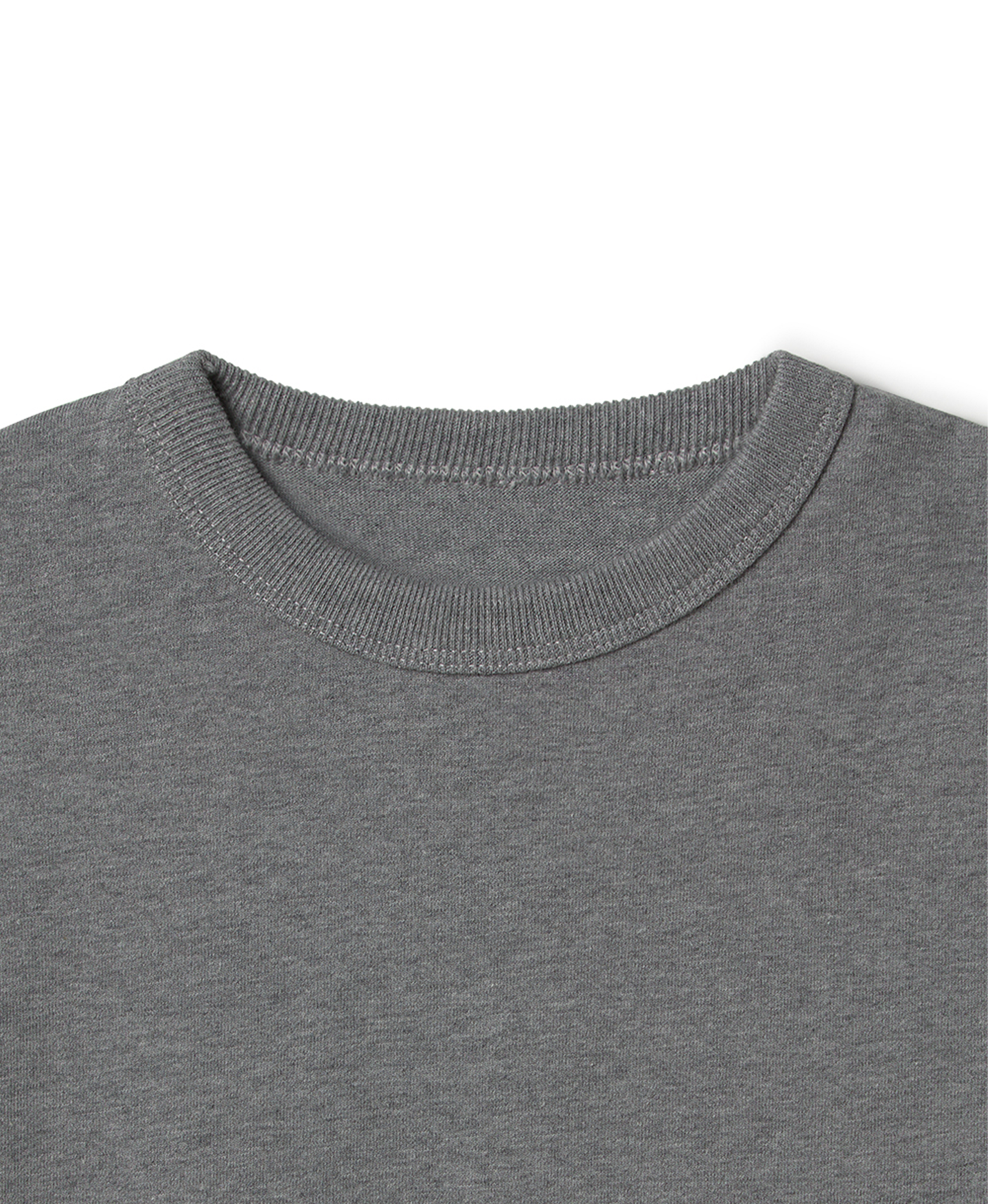 300 GSM 'Ash Gray' Slim Fit T-Shirt