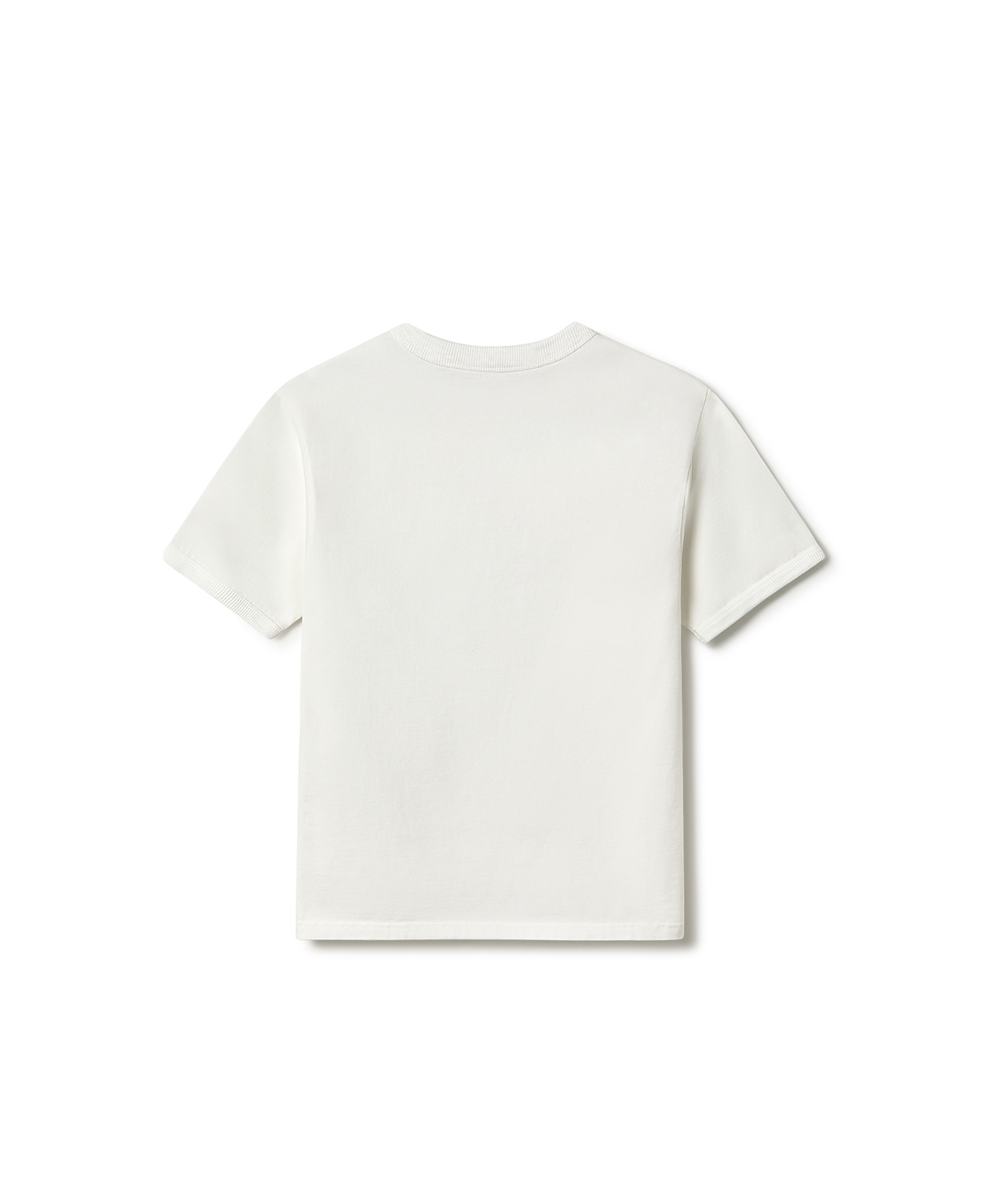 300 GSM 'Bone White' Slim Fit T-Shirt