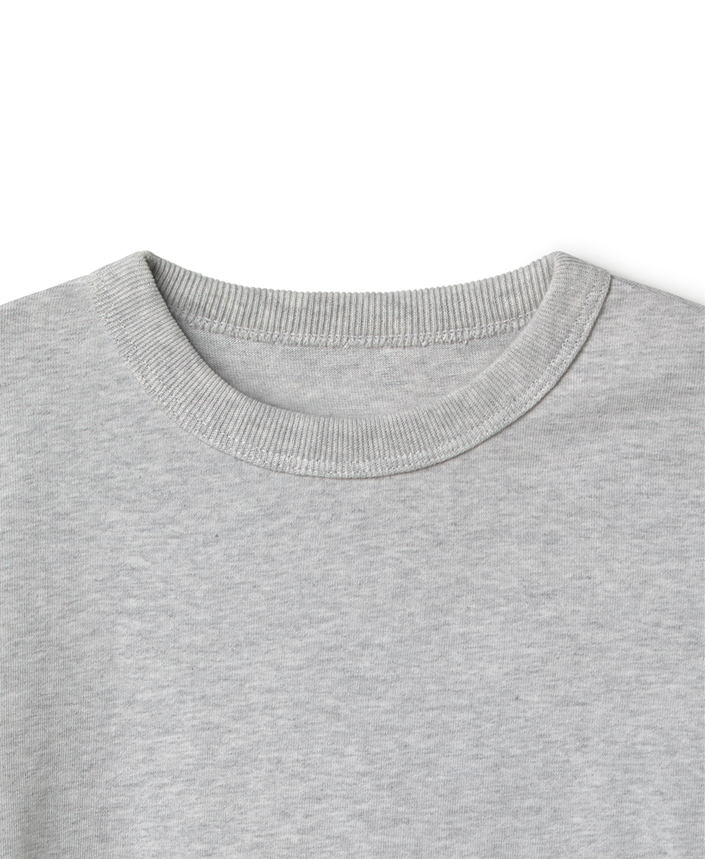 300 GSM 'Light Heather Gray' Slim Fit T-Shirt