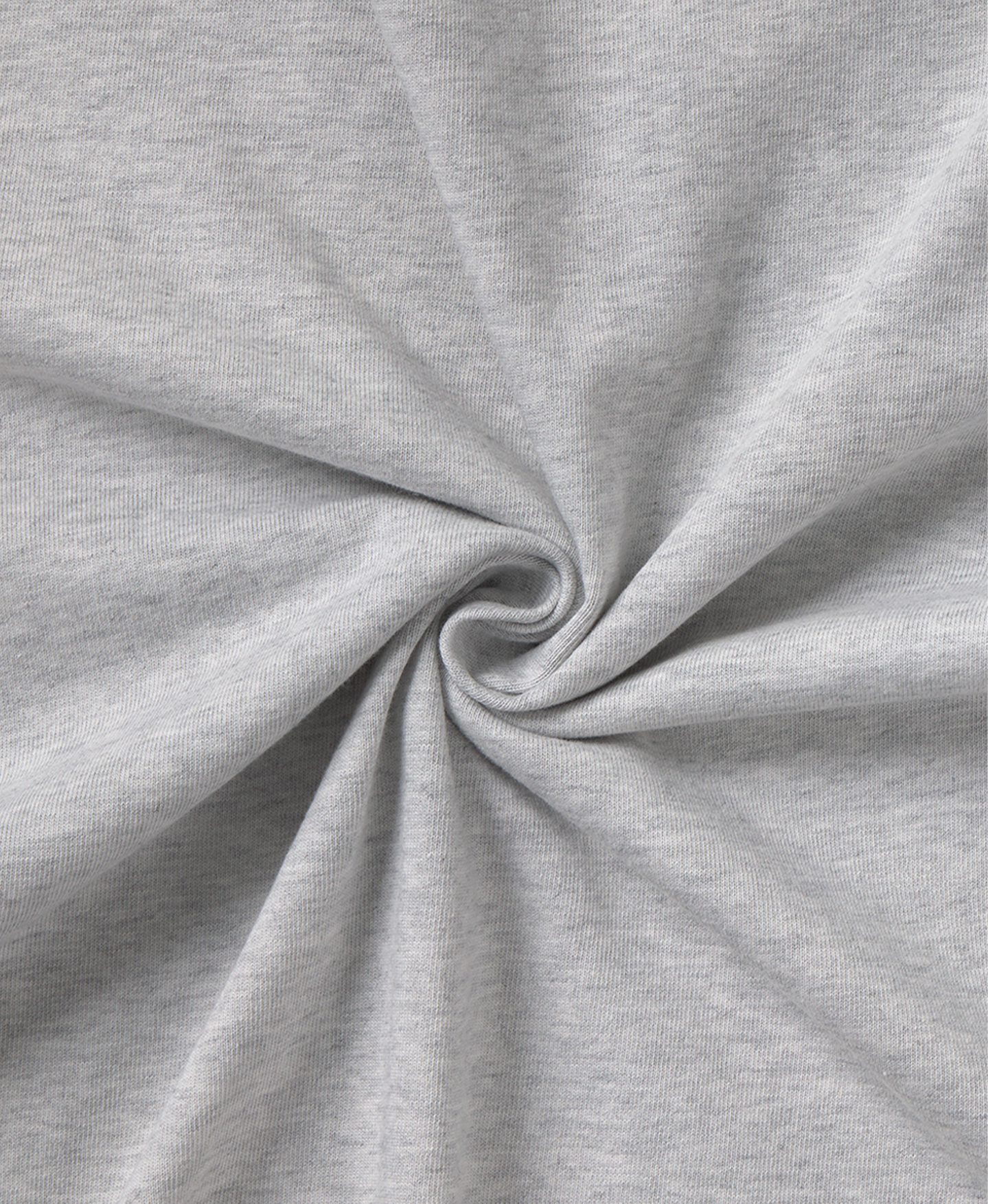 300 GSM 'Light Heather Gray' Slim Fit T-Shirt