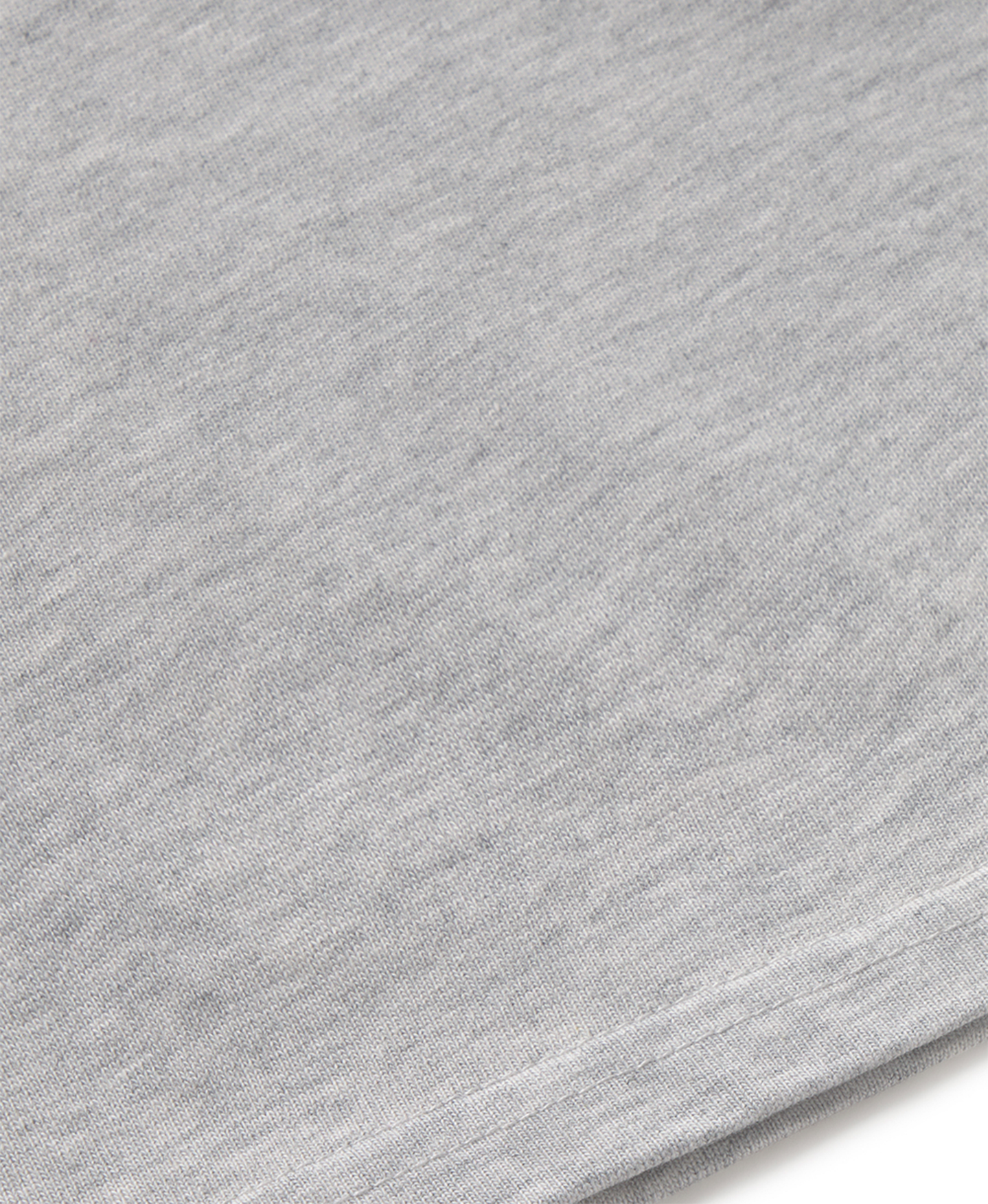 300 GSM 'Light Heather Gray' Slim Fit T-Shirt