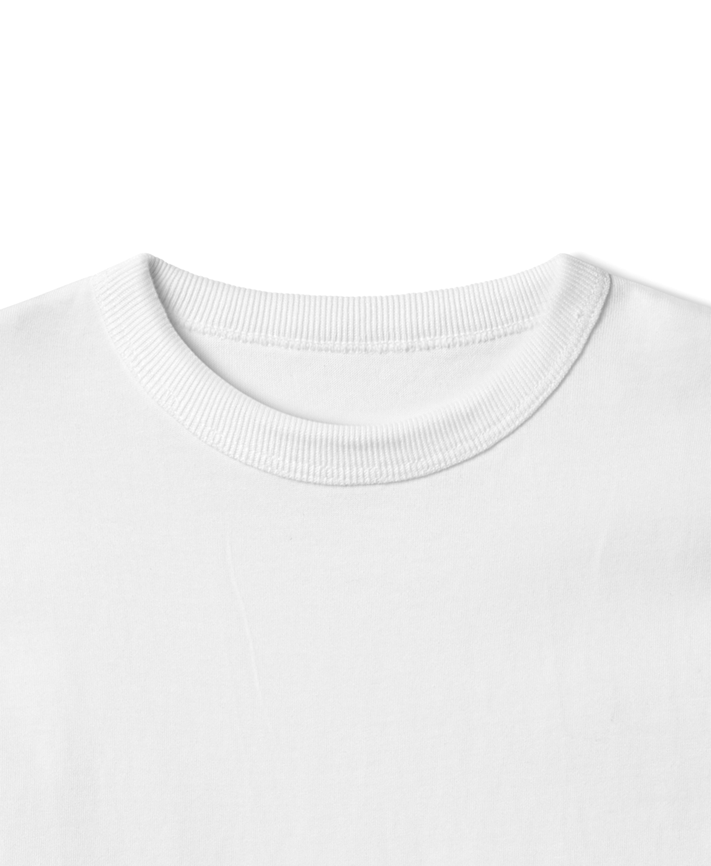 300 GSM 'Pure White' Slim Fit T-Shirt