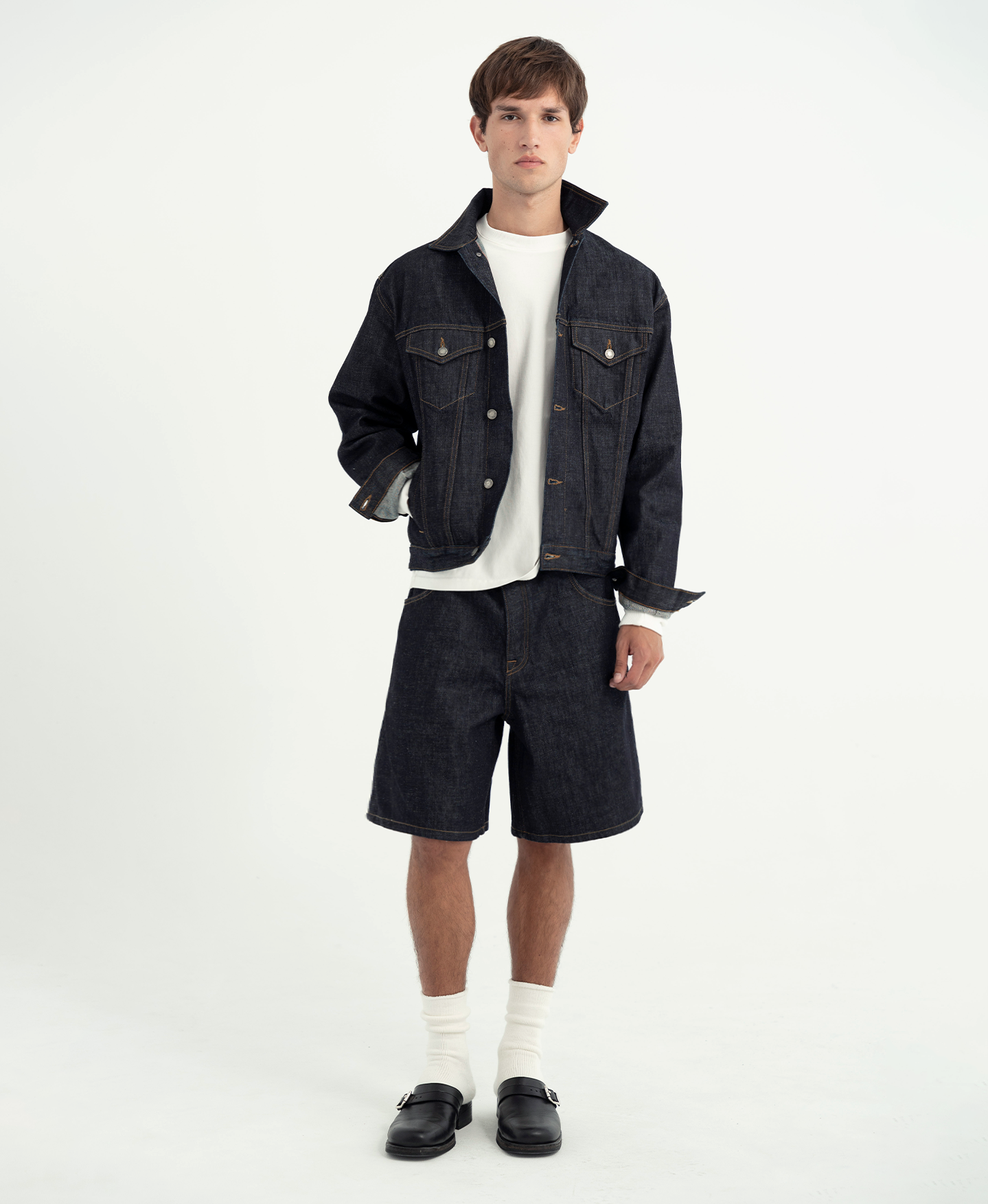 14oz 'Indigo' Raw Selvedge Shorts