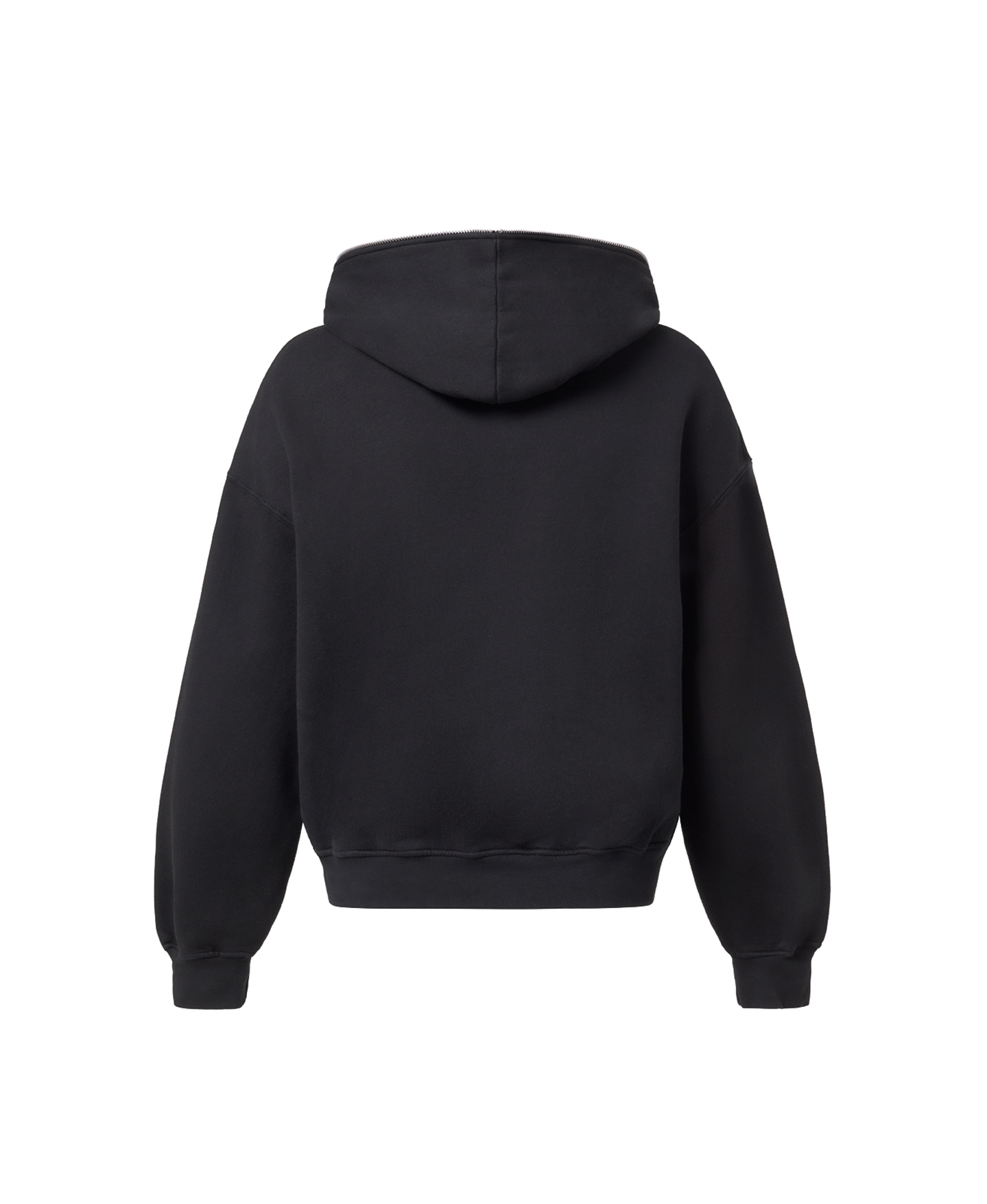 450 GSM 'Jet Black' Full-Zip