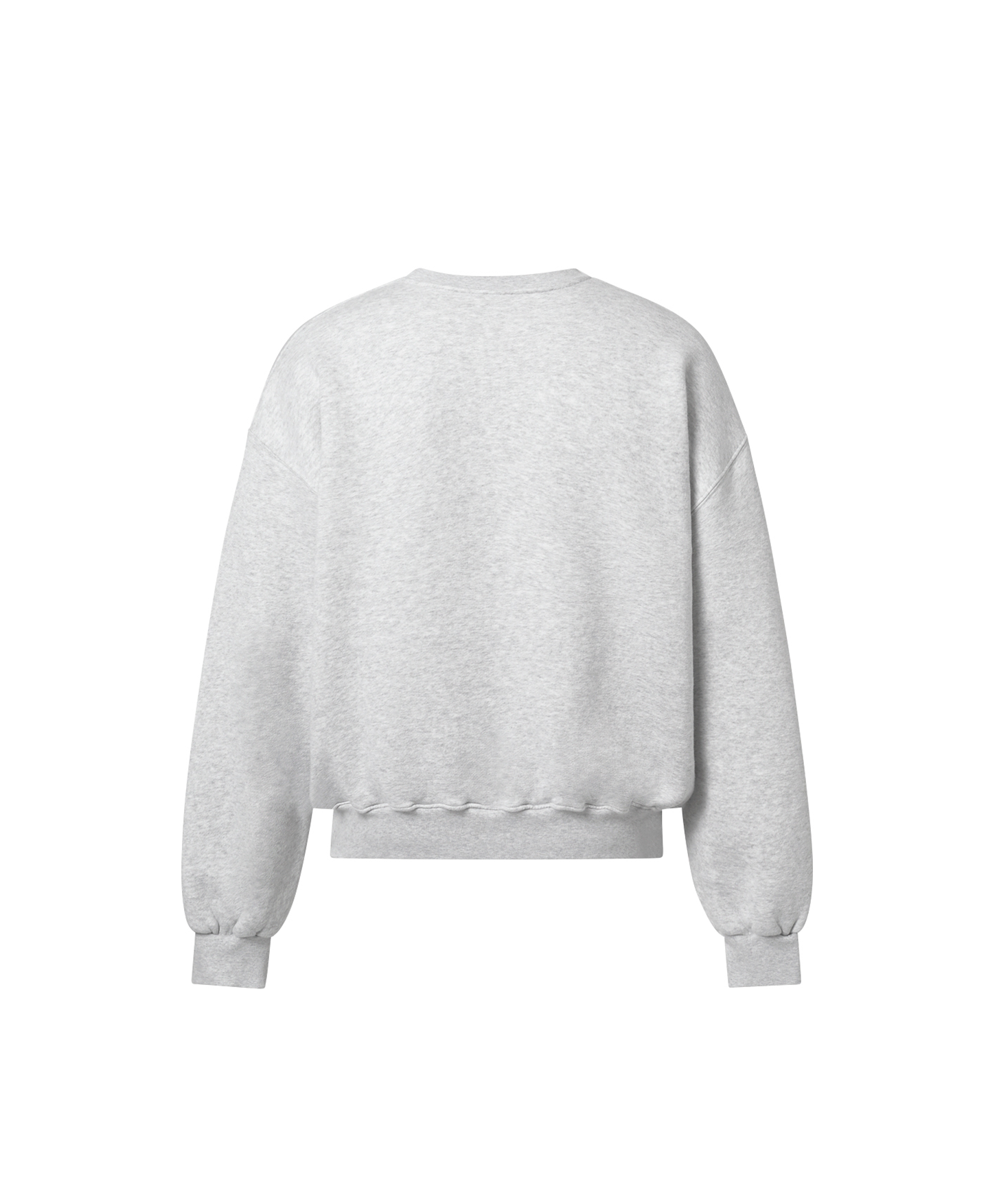 450 GSM 'Light Heather Gray' Crewneck