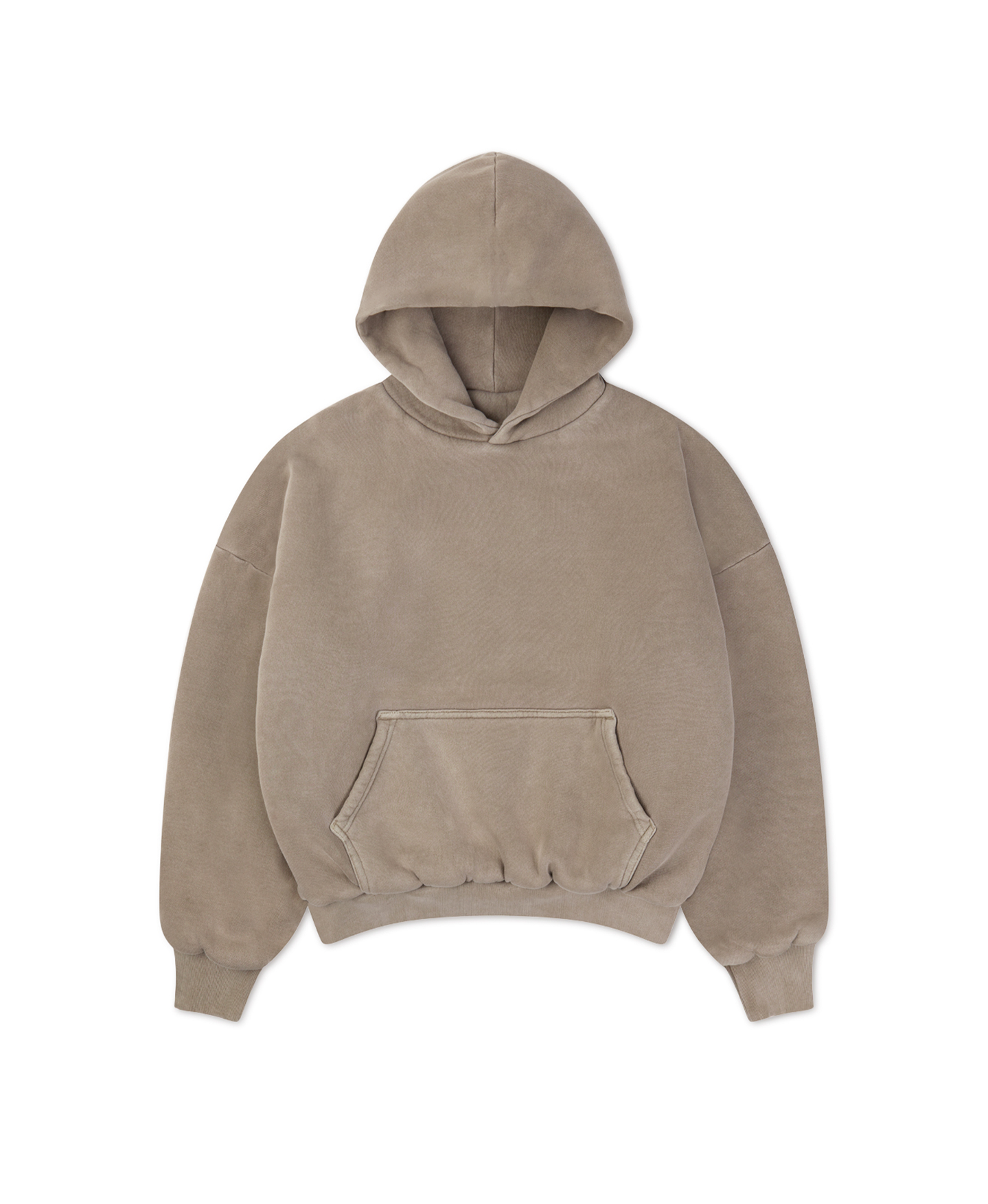 1000 GSM 'Vintage Taupe' Double Hoodie