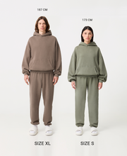Load image into Gallery viewer, 450 GSM &#39;Army Olive&#39; Hoodie
