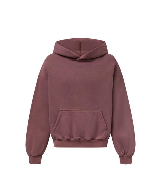 450 GSM 'Burgundy' Hoodie