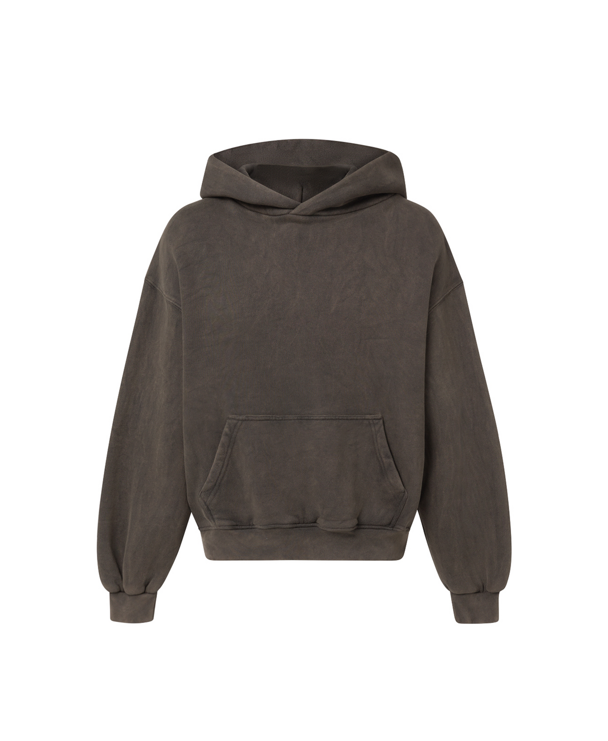 450 GSM 'Vintage Dark Brown' Hoodie