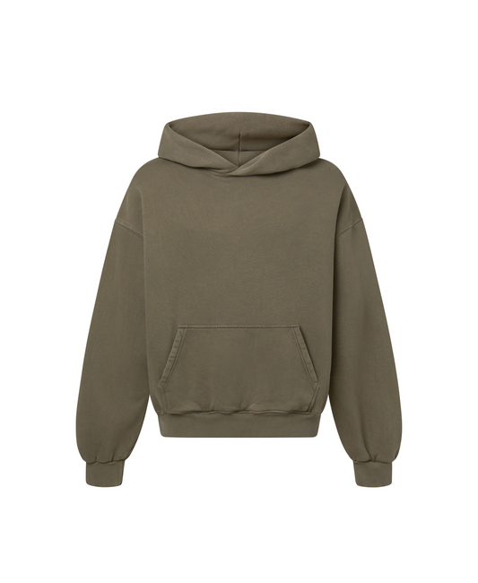 450 GSM 'Vintage Khaki' Hoodie