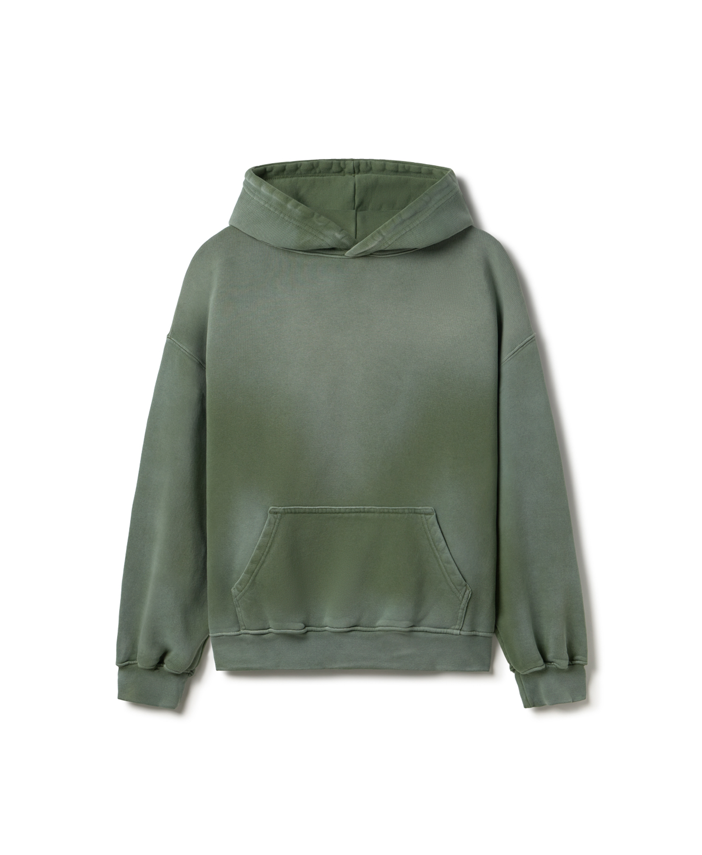 600 GSM 'Faded Olive' Hoodie