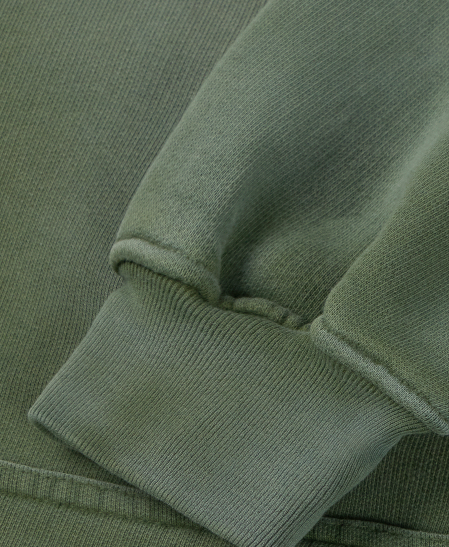 600 GSM 'Faded Olive' Hoodie