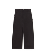'Jet Black' Carpenter Pants