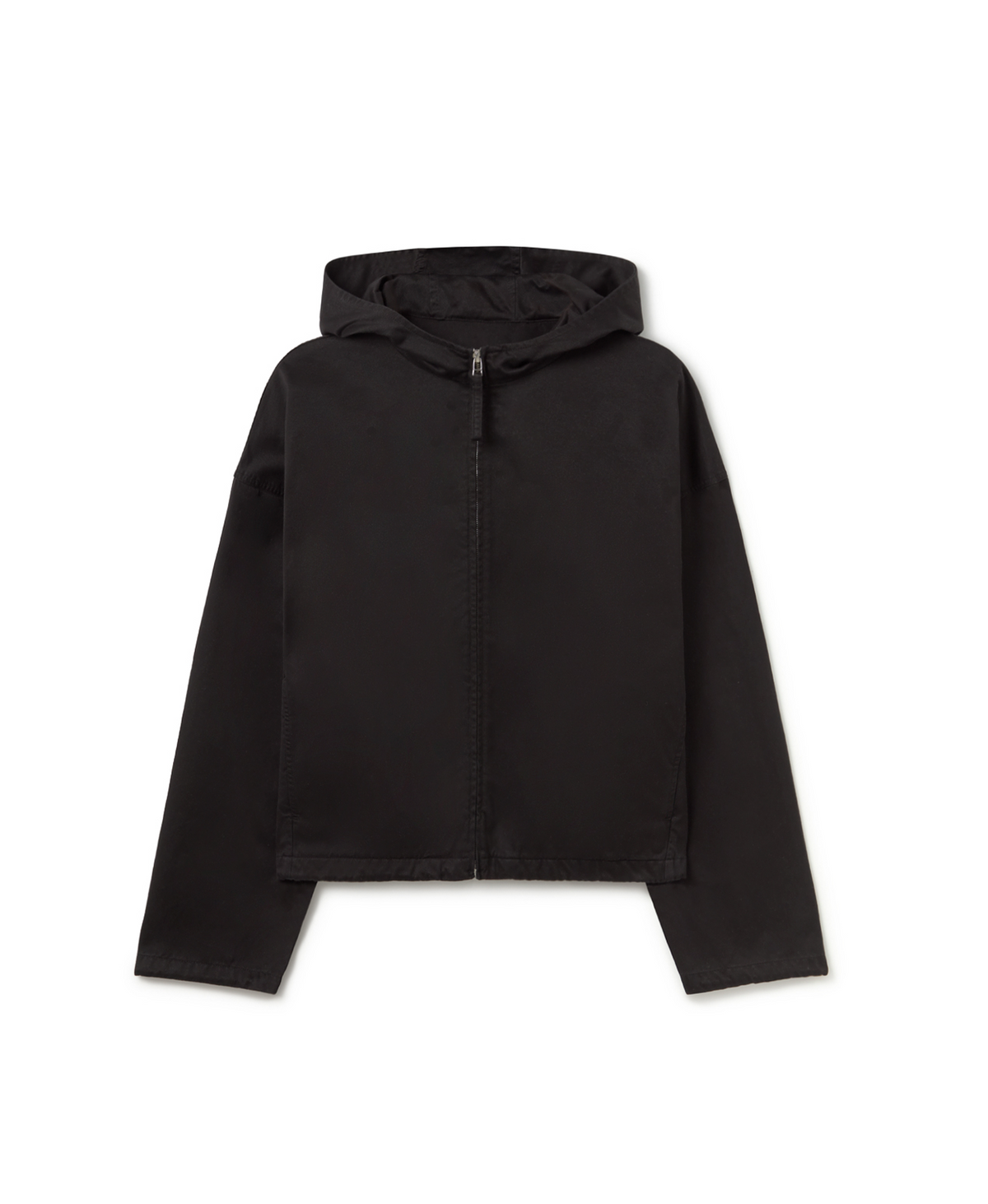 'Jet Black' Twill Jacket