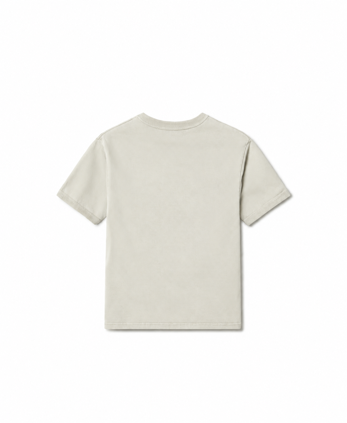 300 GSM 'Ecru' Slim Fit T-Shirt