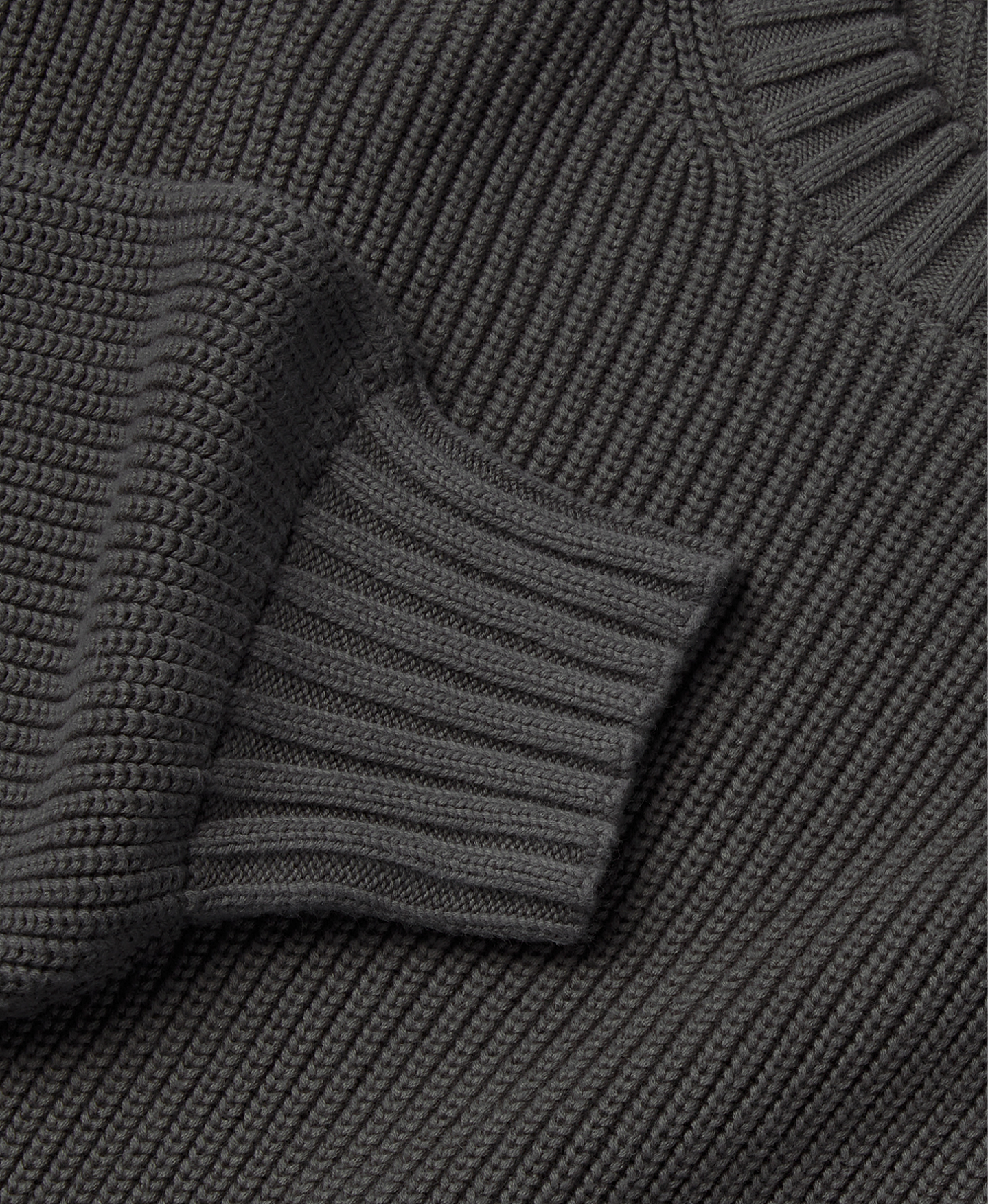 7 Gauge 'Anthracite' Knit