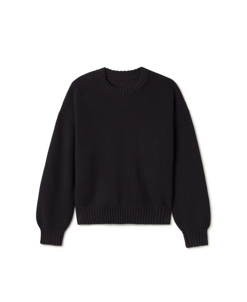 7 Gauge 'Jet Black' Knit – Velour Garments 7 Gauge 'Jet Black' Knit – Velour Garments