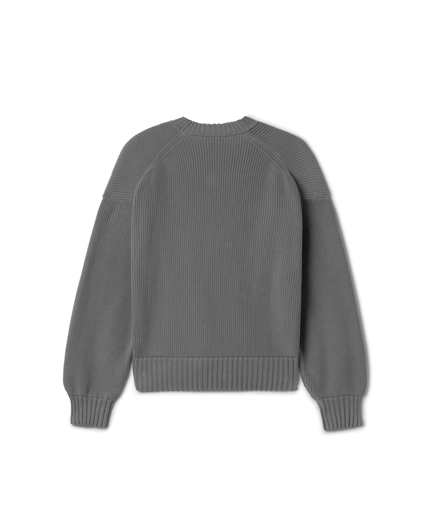 7 Gauge 'Mud Gray' Knit