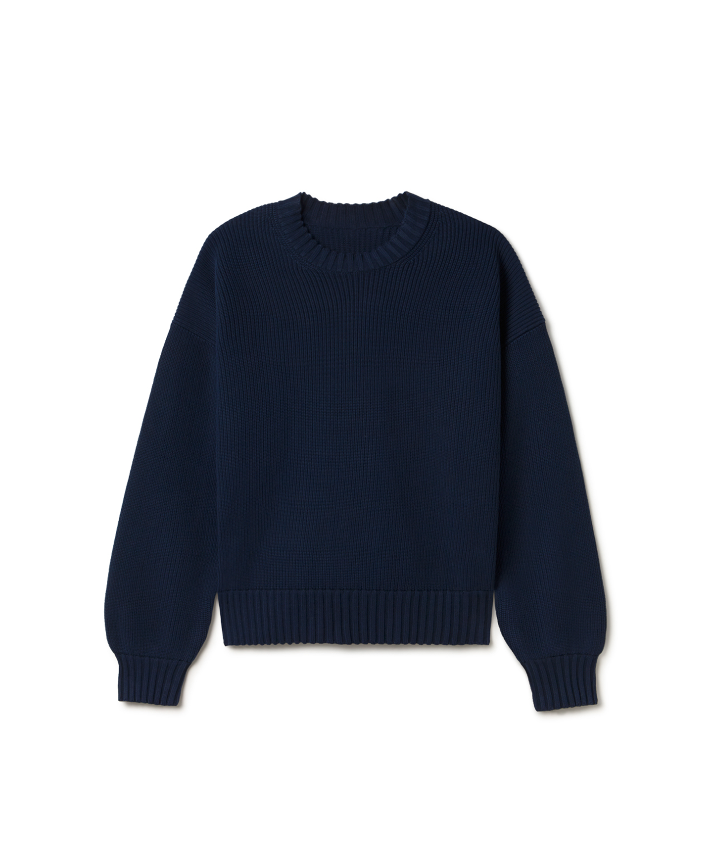 7 Gauge 'Navy' Knit