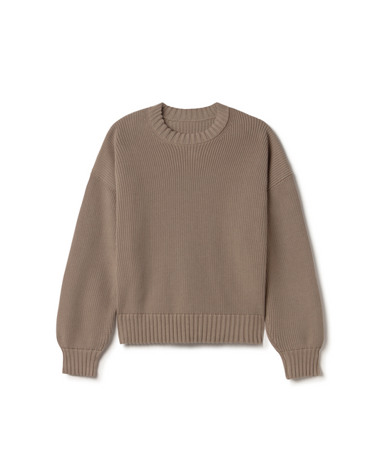 7 Gauge 'Taupe' Knit