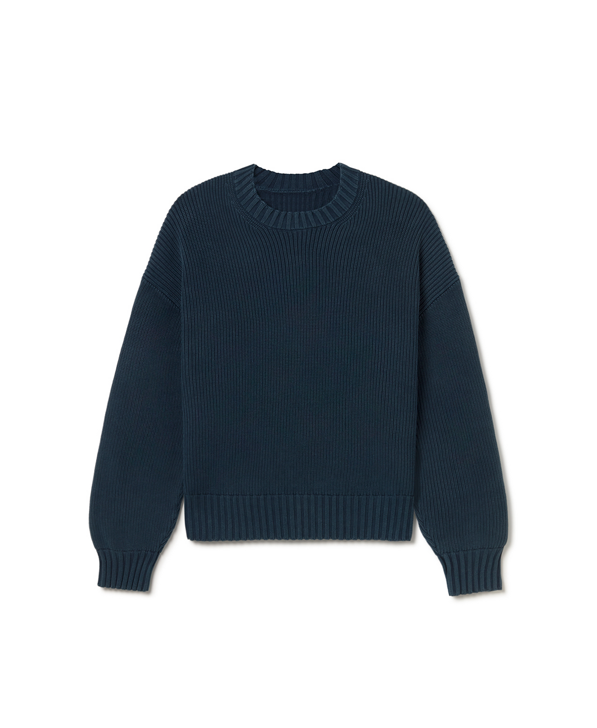 7 Gauge 'Vintage Navy' Knit