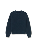 7 Gauge 'Vintage Navy' Knit