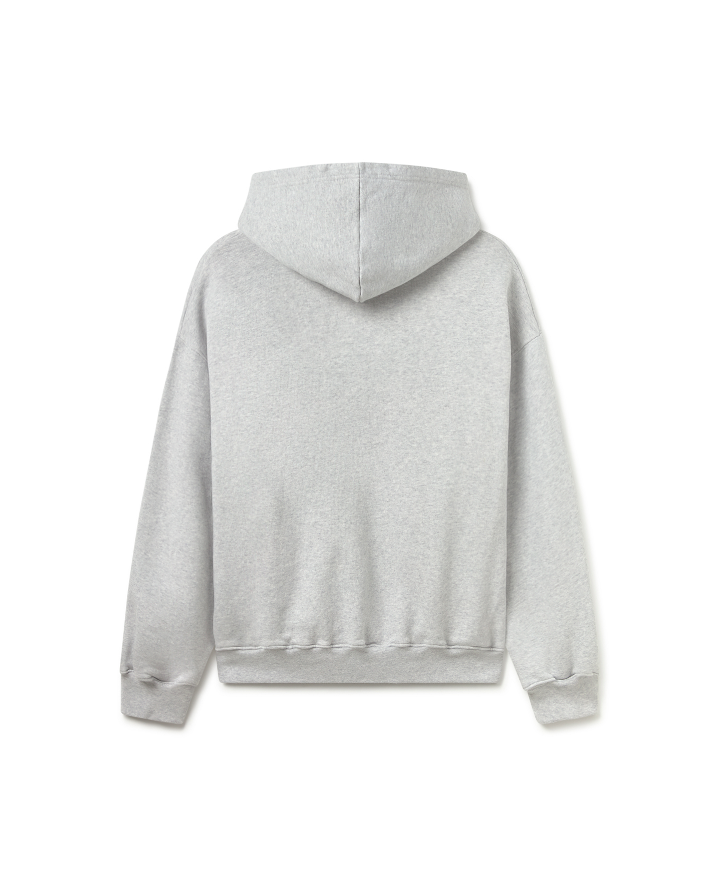 600 GSM 'Light Heather Gray' Zipper