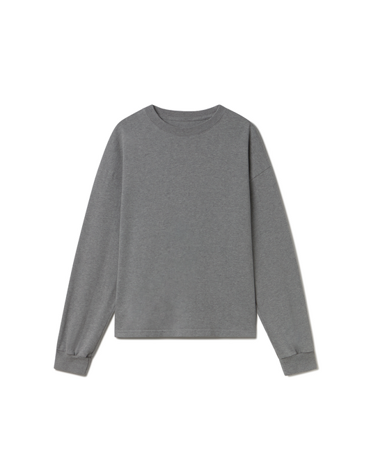 300 GSM 'Ash Gray' Longsleeve