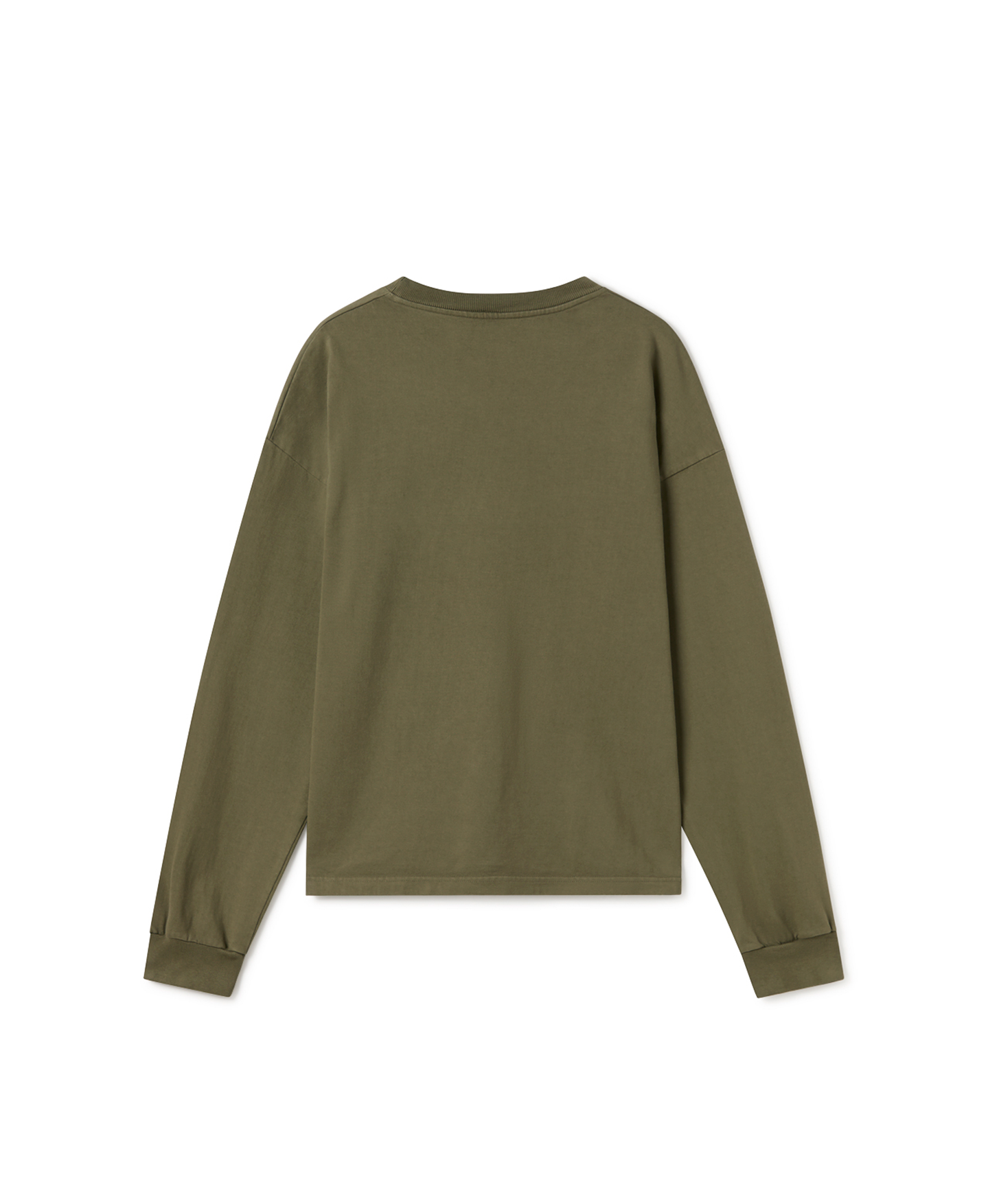 300 GSM 'Army Olive' Longsleeve