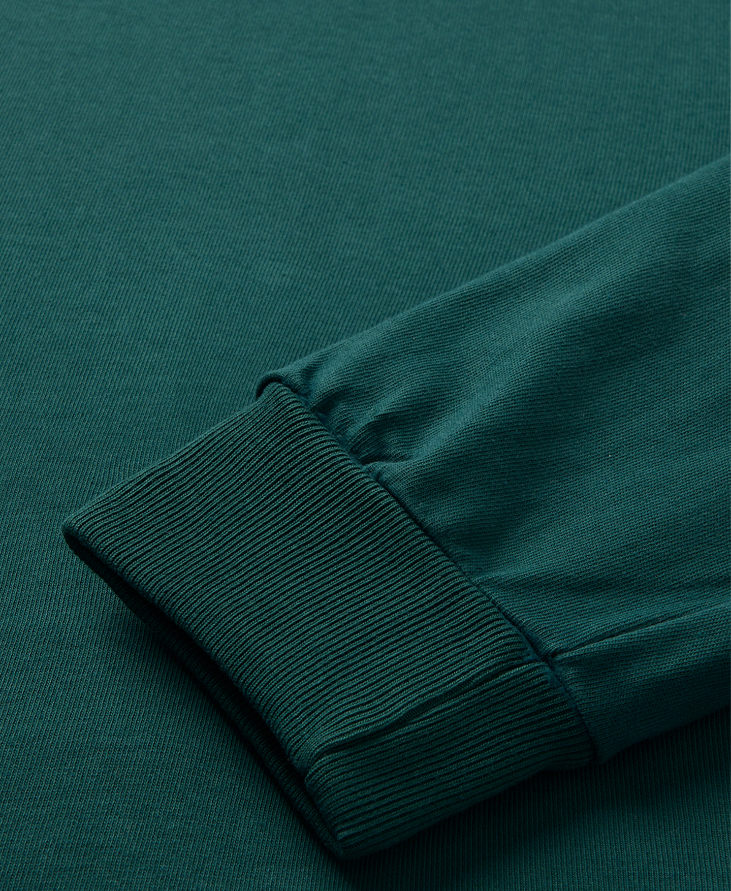 300 GSM 'British Racing Green' Longsleeve