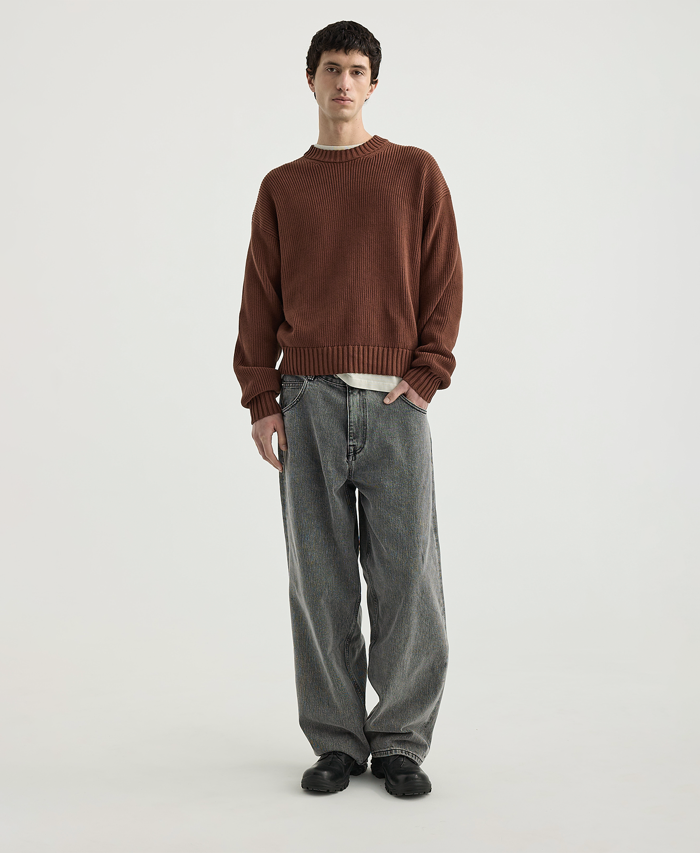 14oz 'Gray' Wash Selvedge Denim Jeans