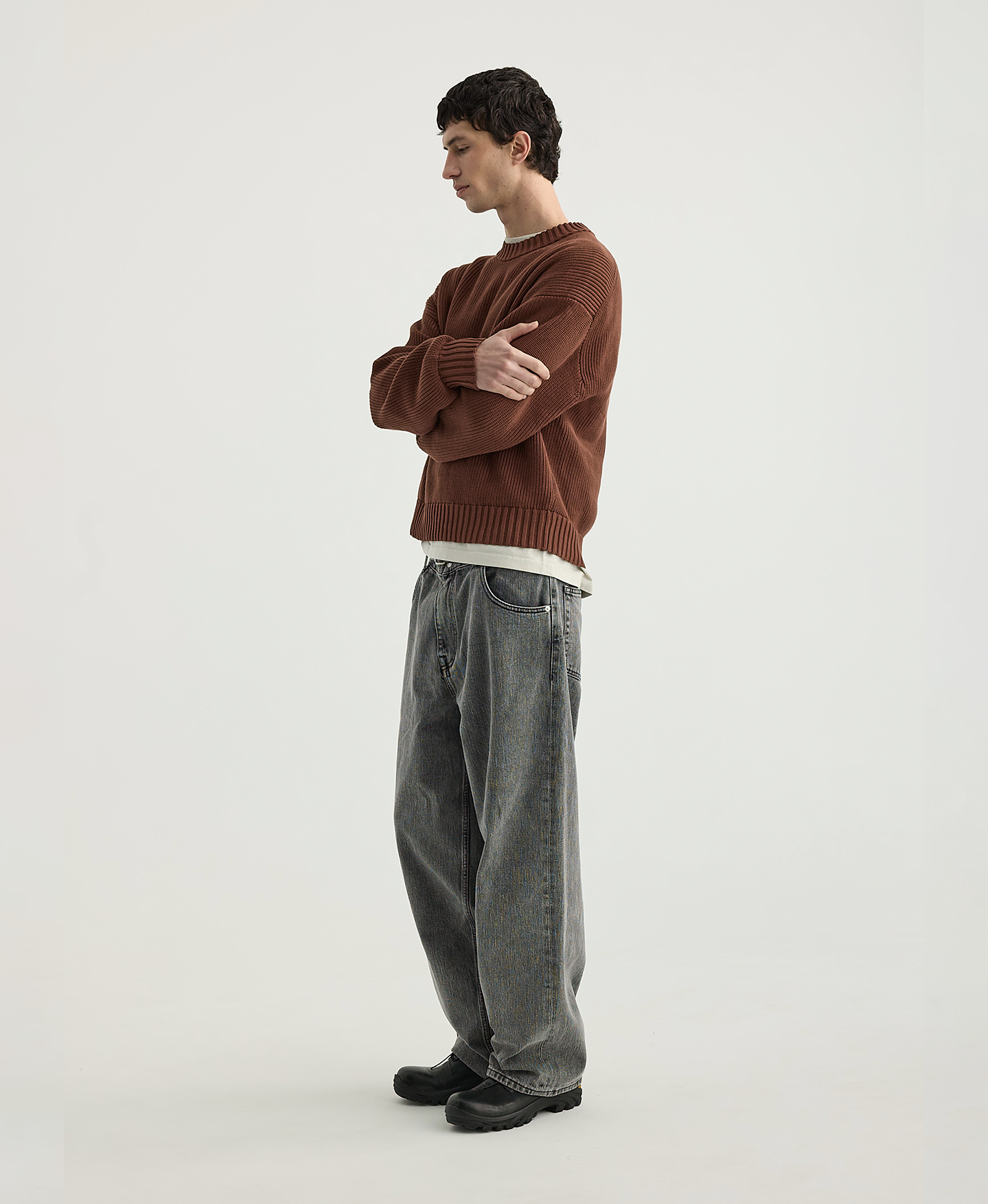 14oz 'Gray' Wash Selvedge Denim Jeans