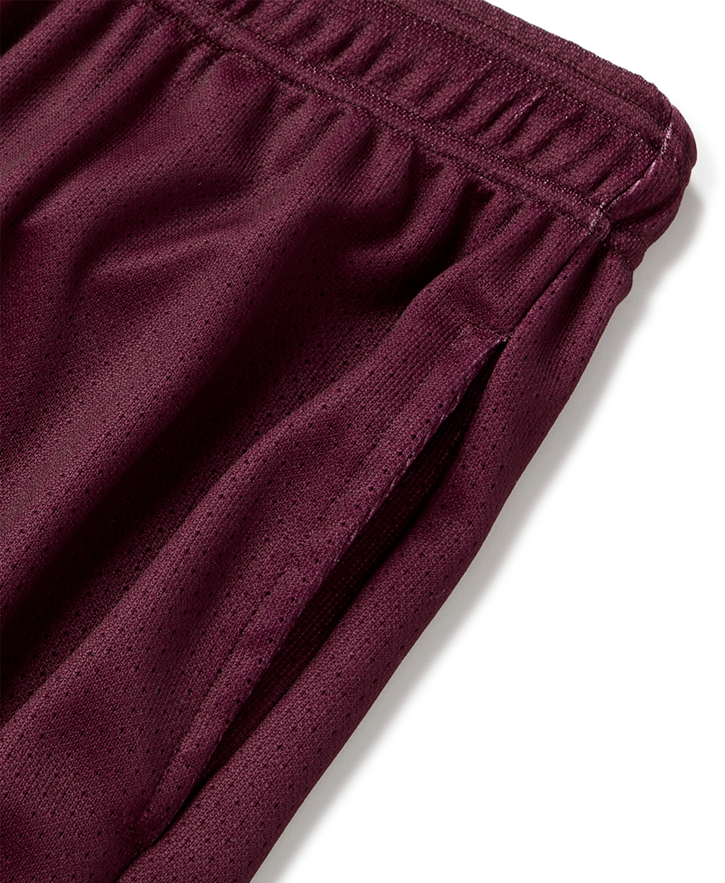 250 GSM 'Burgundy' Mesh Shorts