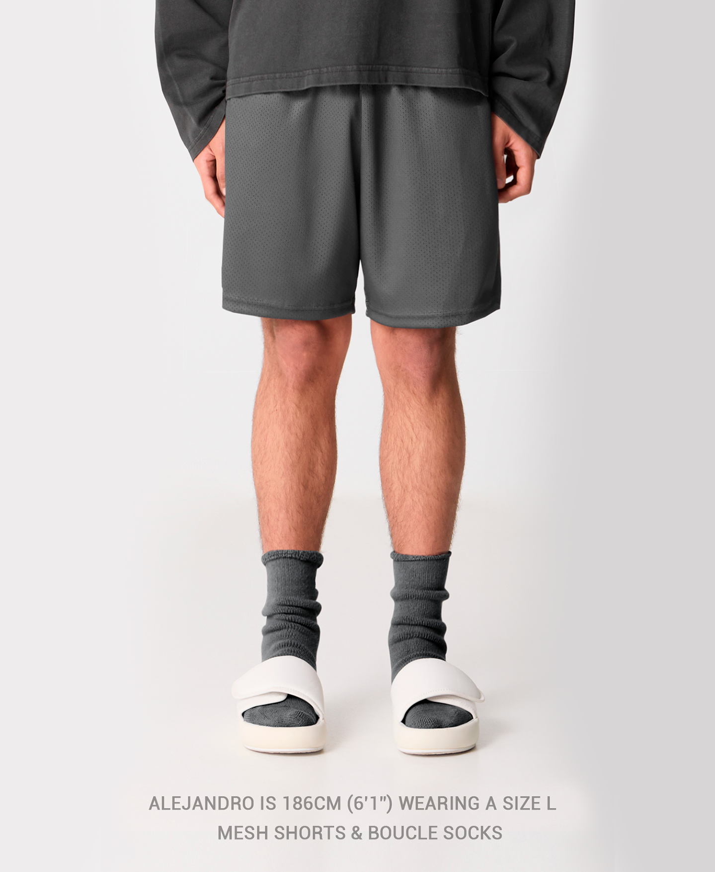 250 GSM 'Olive' Mesh Shorts