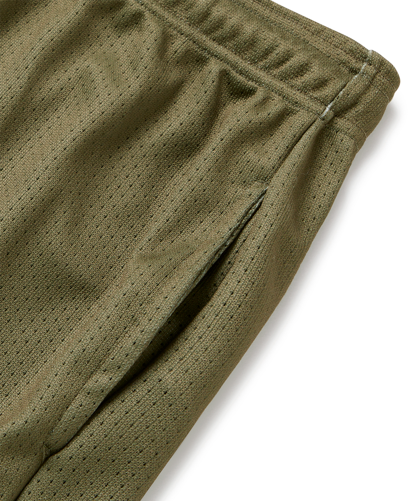 250 GSM 'Olive' Mesh Shorts