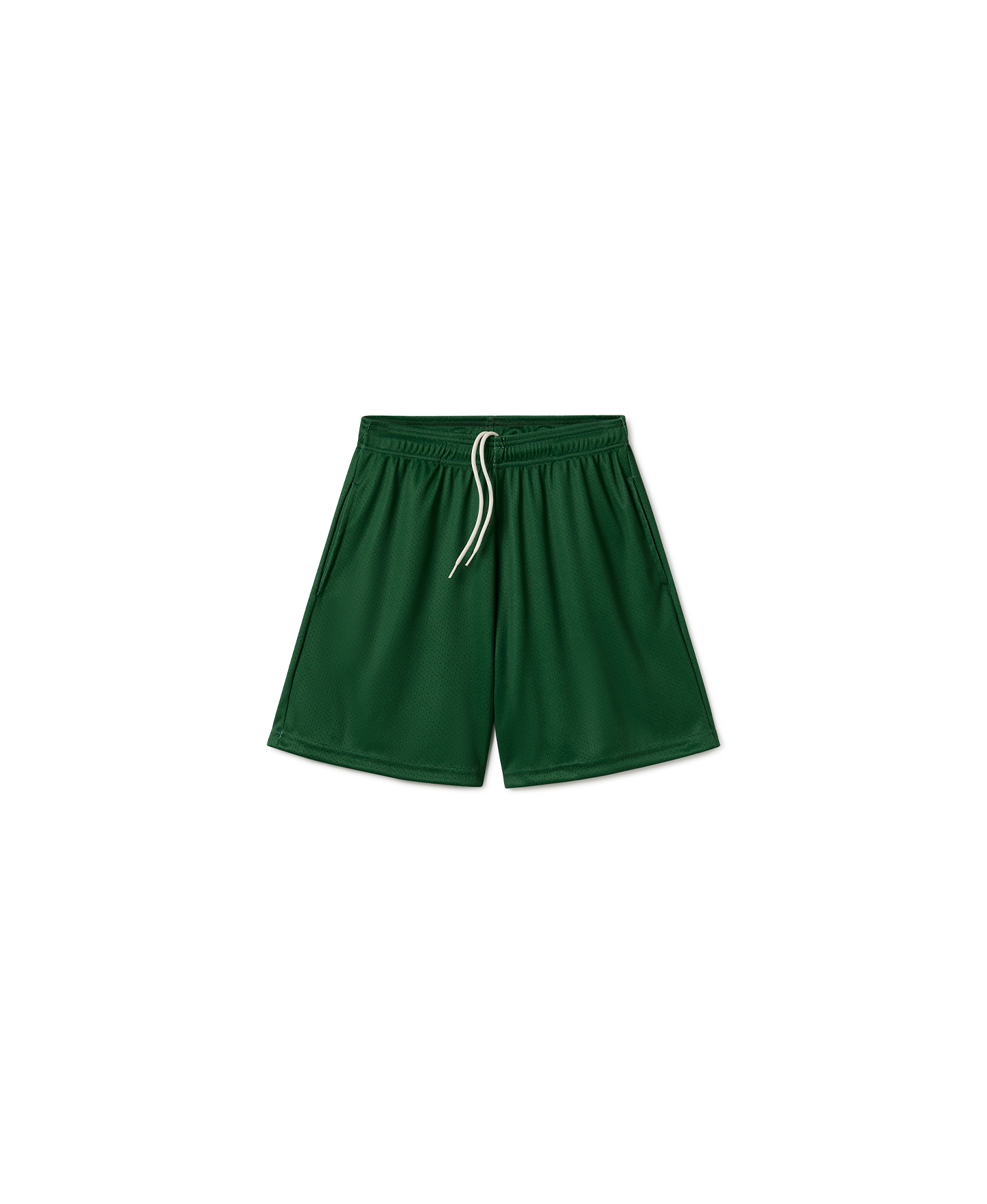 250 GSM 'Pine Green' Mesh Shorts