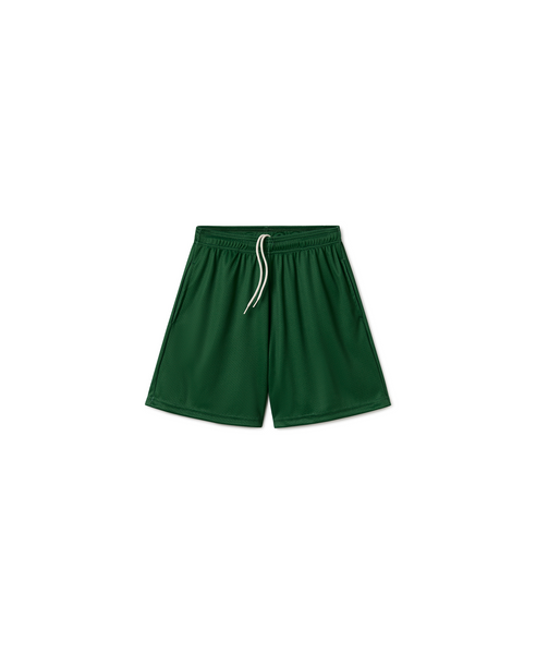 250 GSM 'Pine Green' Mesh Shorts – Velour Garments