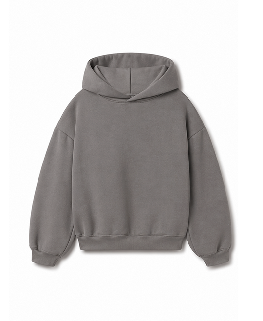 750 GSM 'Mud Gray' Hoodie