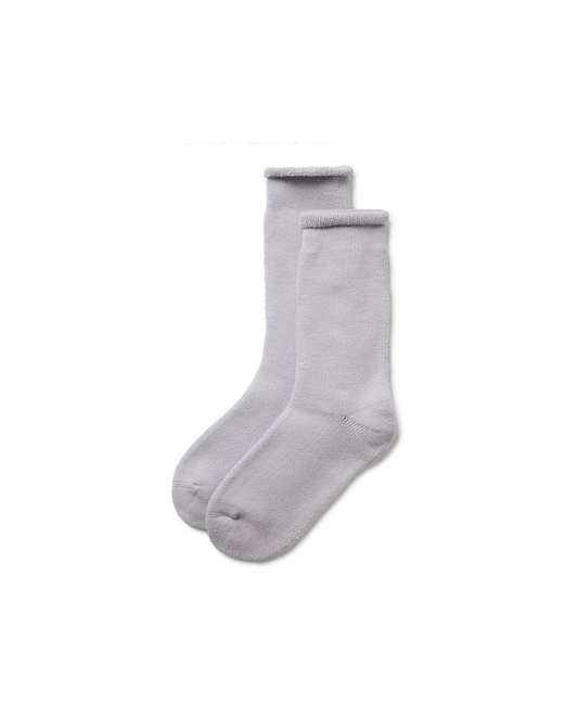Boucle 'Neutral Gray' Socks