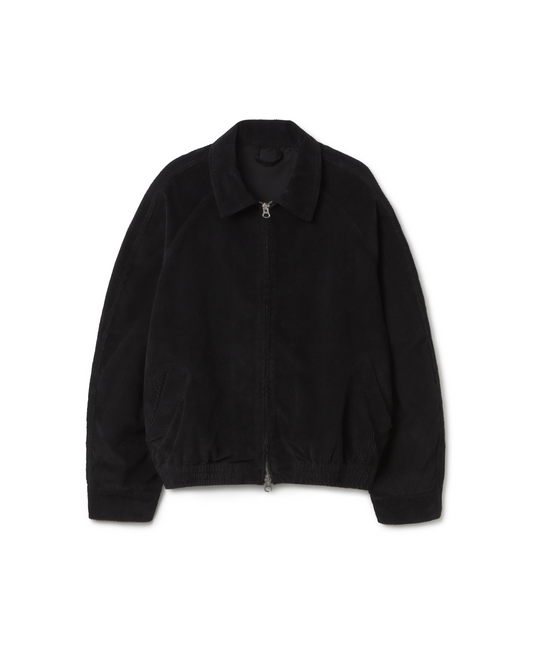 'Jet Black' Corduroy Jacket