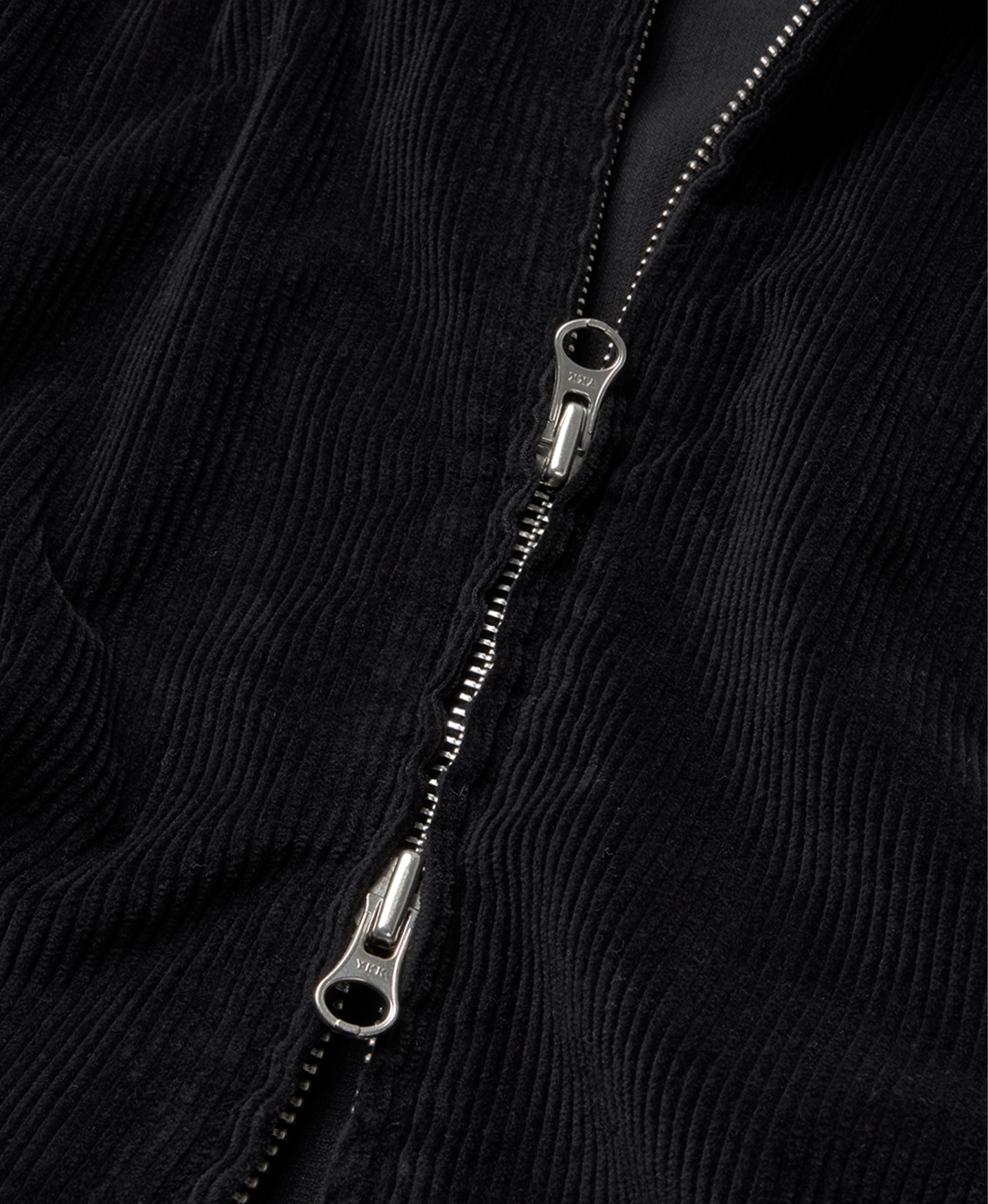 'Jet Black' Corduroy Jacket