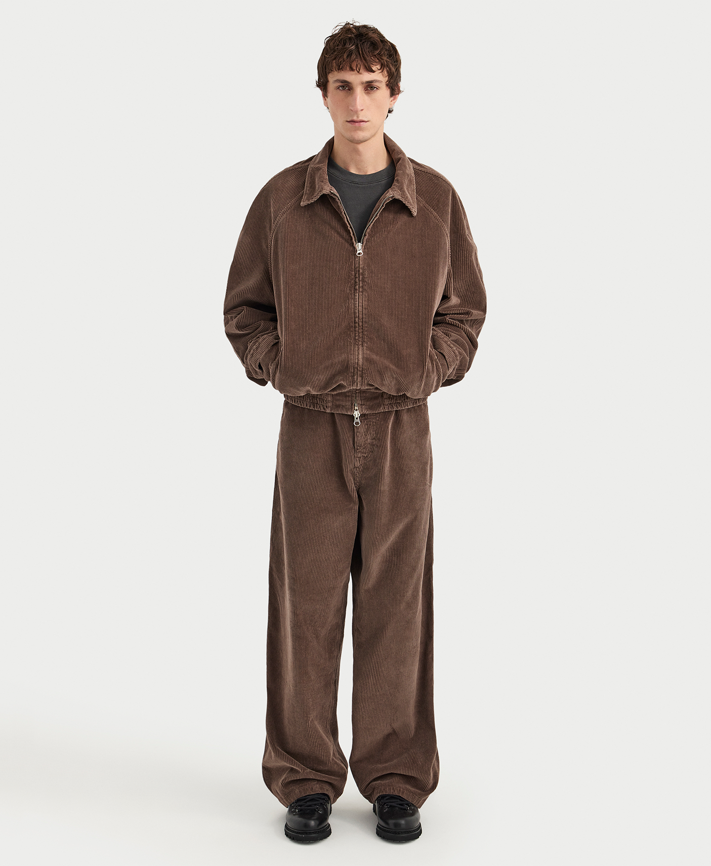 'Navy' Corduroy Pants