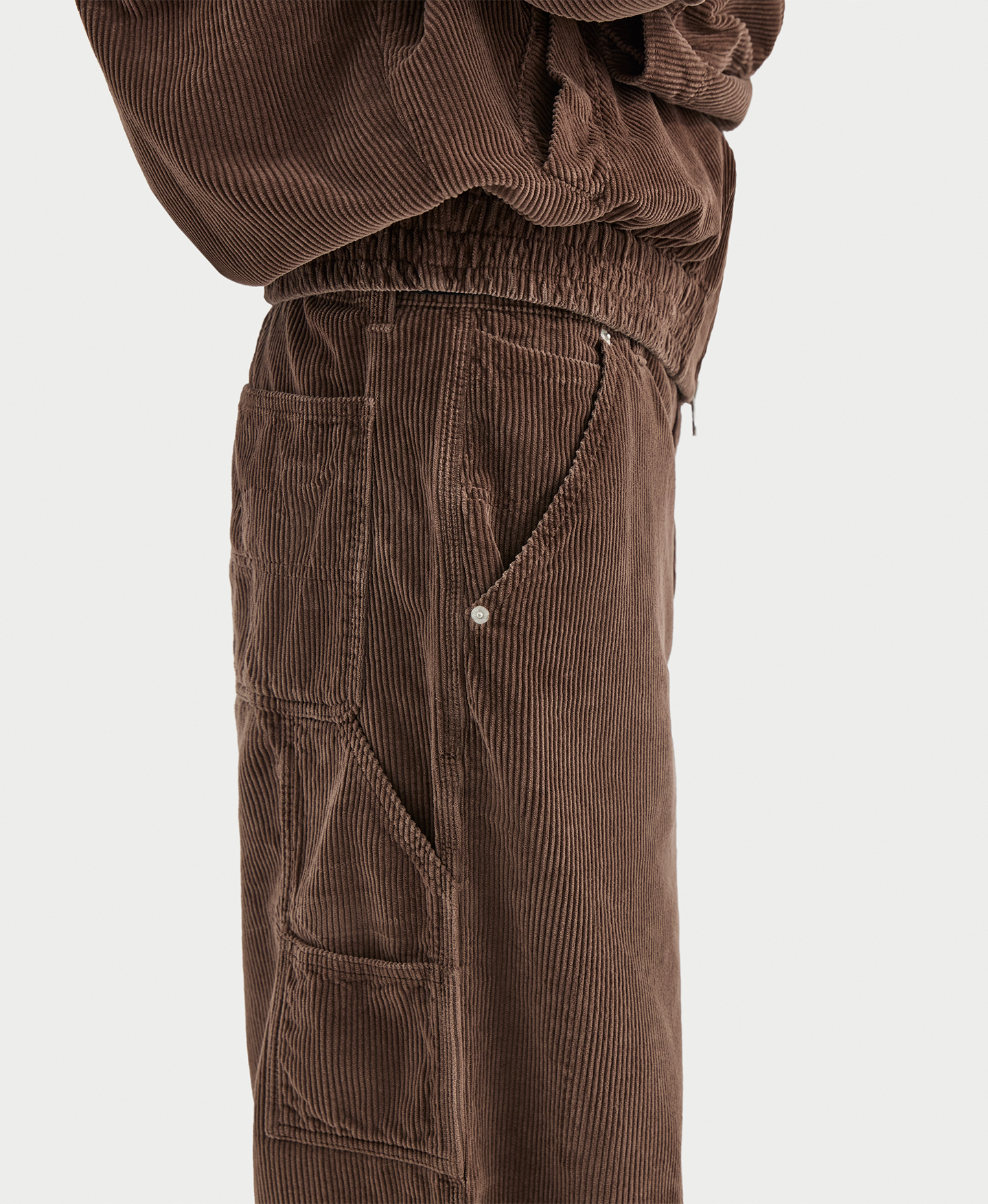 'Gray' Corduroy Pants