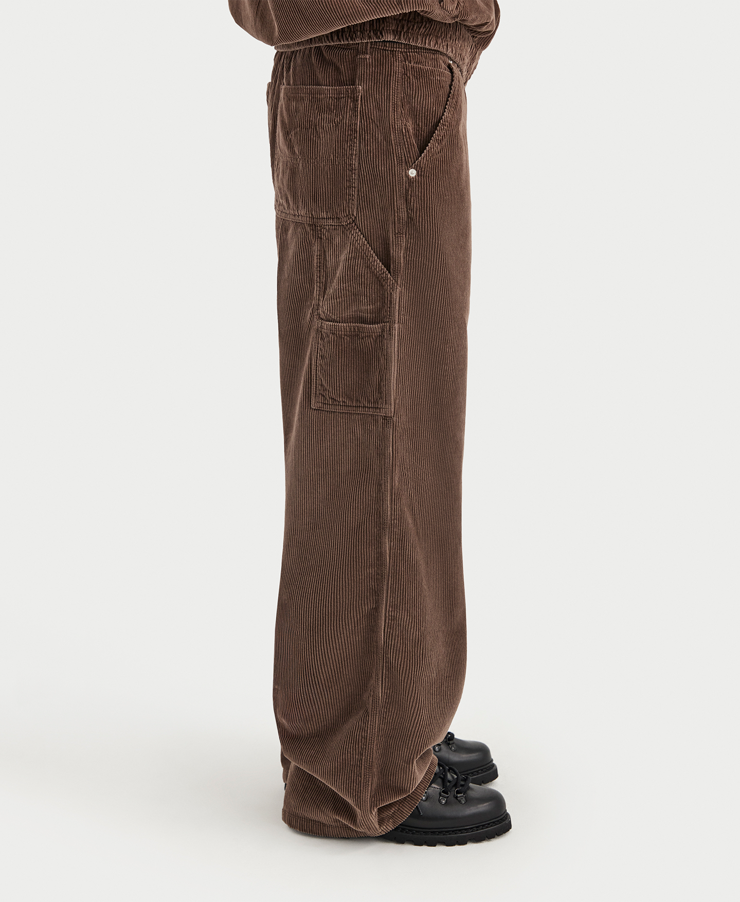 'Maroon' Corduroy Pants