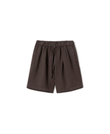 'Chocolate' Linen Short Pants