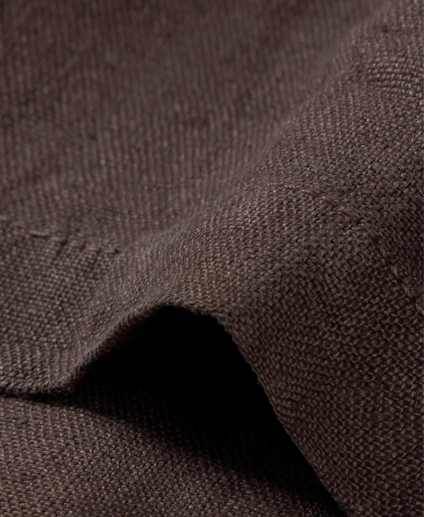 'Chocolate' Linen Short Pants