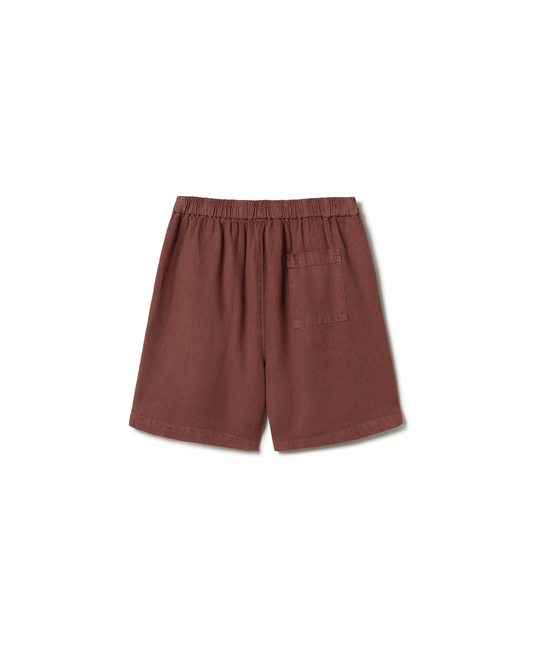 'Cigar' Linen Short Pants